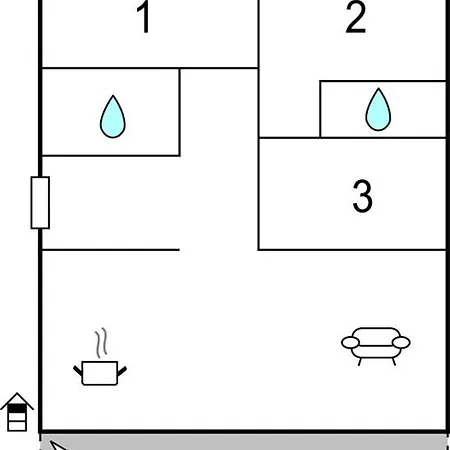 Apartment 3 Bedroom Cozy In